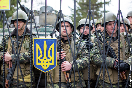В Киеве рассказали, почему ВСУ не открыли огонь по участникам «Крымской весны»