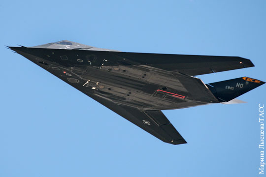 Списанные 10 лет назад американские F-117 заметили в небе над Сирией