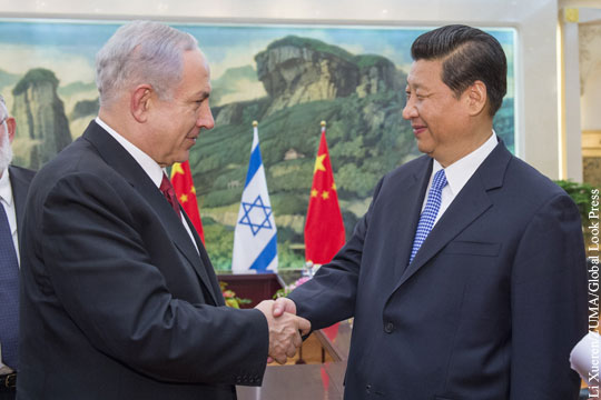 США испугались сотрудничества Китая с Израилем