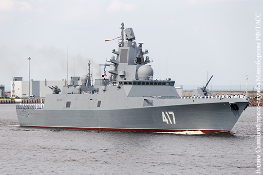 Британский эсминец установил наблюдение за «Адмиралом Горшковым» в Ла-Манше