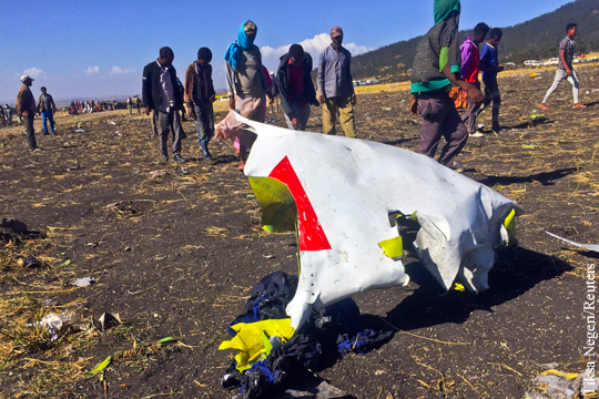 Происшествия: В крушении эфиопского «Боинга» заподозрили искусственный интеллект