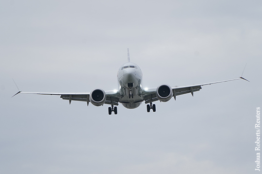 Росавиация запретила полеты Boeing 737 Max