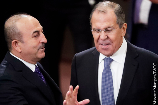 Форс-мажор сорвал переговоры глав МИД России и Турции