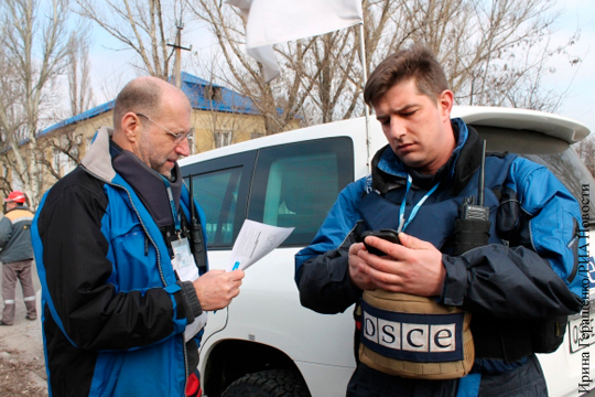 Киев нашел «моральную основу» своему решению не пускать наблюдателей ОБСЕ от России
