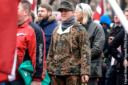 Посольство России назвало позором шествие легионеров «Ваффен-СС» в Риге