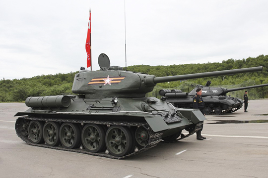 В районе Голанских высот откопали танк Т-34
