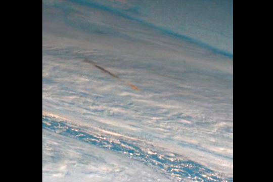 НАСА зафиксировало мощный взрыв метеорита над Камчаткой