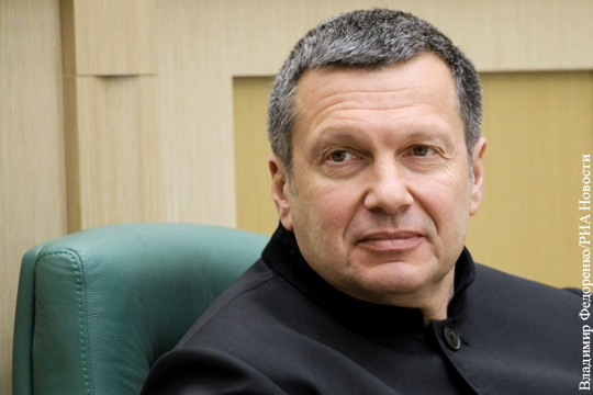 Соловьёв оценил идею потребовать от Украины компенсацию за ущерб Крыму
