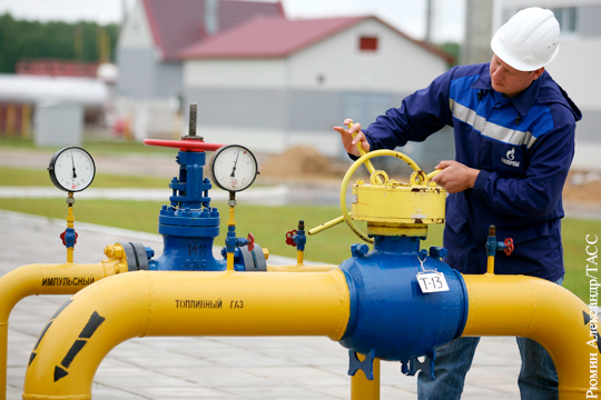 Россия предложила поставлять газ украинским потребителям на четверть дешевле