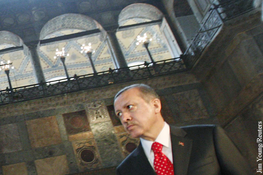 В идее Эрдогана превратить собор Святой Софии в мечеть нашли выгоду России