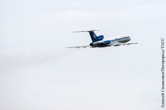 Американские СМИ забеспокоились из-за полета российского Ту-154М над «Зоной 51»
