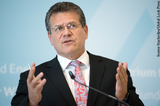 Шефчович признал поражение на выборах президента Словакии