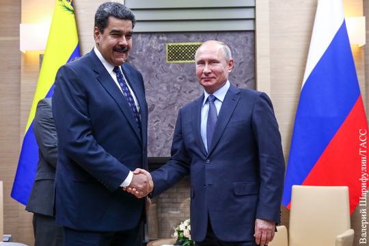 США: Россия заплатит высокую цену за поддержку Венесуэлы