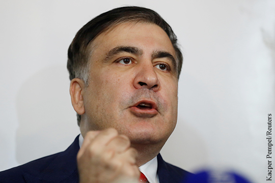 Саакашвили призвал украинцев голосовать за Зеленского