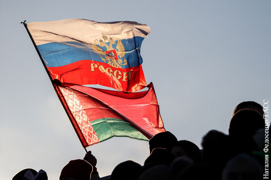 Россияне оценили идею объединения с Белоруссией