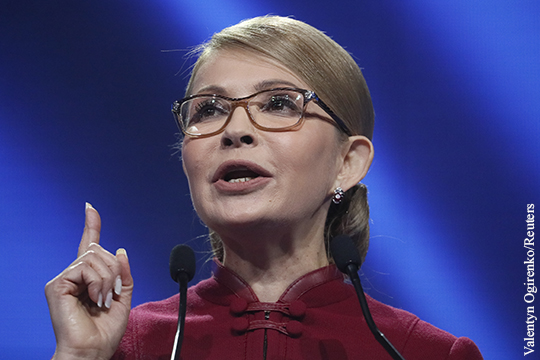 Тимошенко обвинила Порошенко в фальсификации результатов выборов