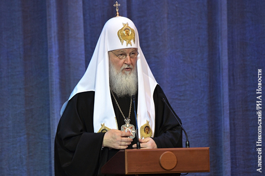 Патриарх Кирилл заявил о захвате раскольниками более 60 храмов канонической УПЦ