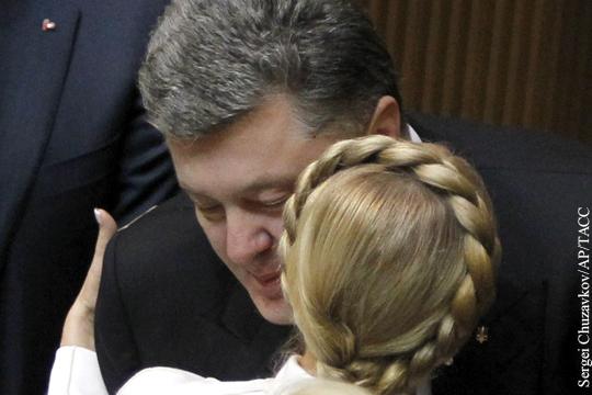 Порошенко пристыдил Зеленского за неуважение к Тимошенко 