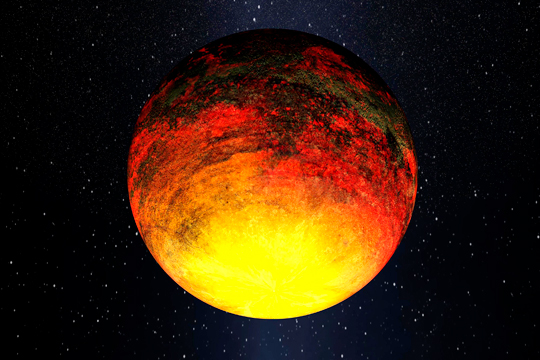 Британские ученые обнаружили «железную планету»