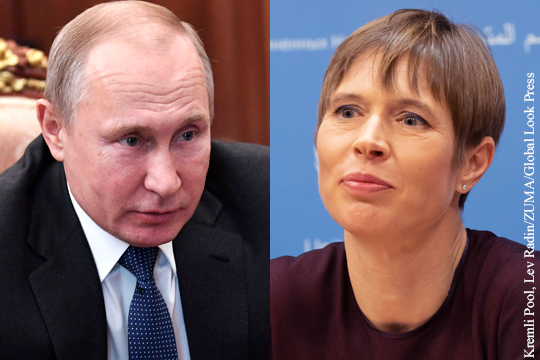 В Кремле назвали цель встречи Путина с президентом Эстонии