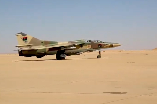 Хафтар поднял боевую авиацию в небо над Триполи