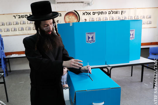 Оглашены предварительные результаты выборов в Израиле