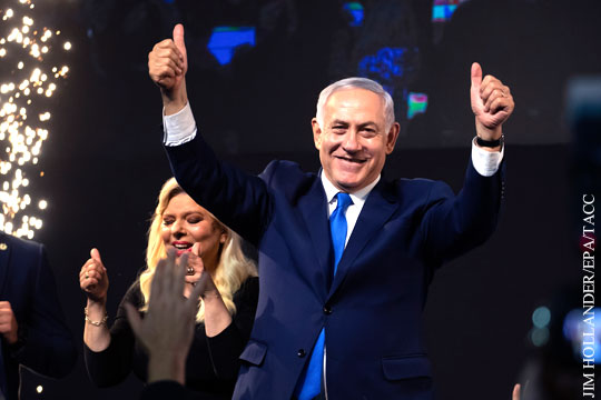 Израильские телеканалы объявили о победе Нетаньяху на выборах