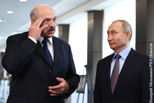 Песков возразил Лукашенко про «выкручивание рук» Белоруссии
