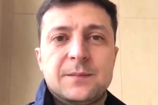 Зеленский обратился к «ставшему шоуменом» президенту Украины