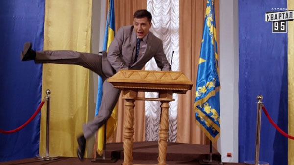 Украина выбрала своим президентом «слугу народа» Василия Голобородько