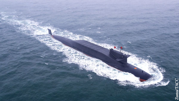 Китай впервые показал новую атомную подводную лодку