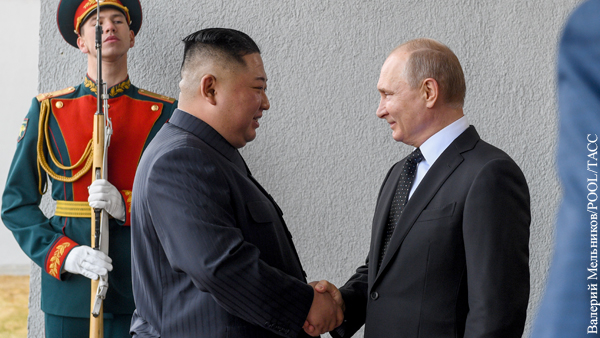 Путин и Ким Чен Ын встретились в кампусе ДВФУ