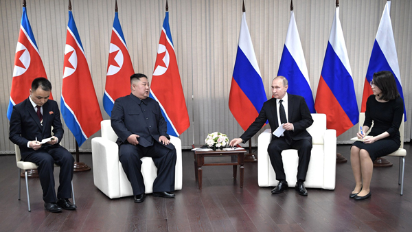 Ким Чен Ын назвал Россию великим дружественным соседом КНДР