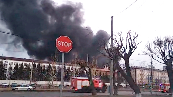 В Красноярске загорелся завод по производству ракет «Сармат»
