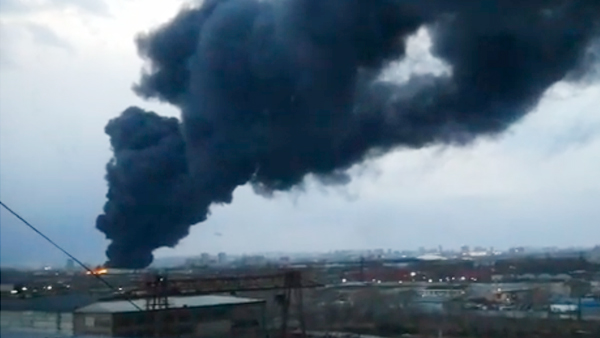 Стали известны подробности пожара на ракетном заводе в Красноярске