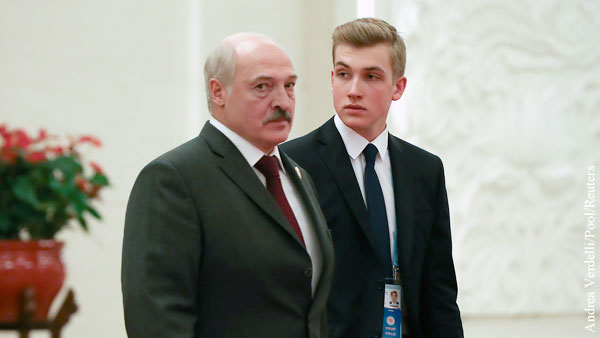 Сына Лукашенко сравнили с британским принцем