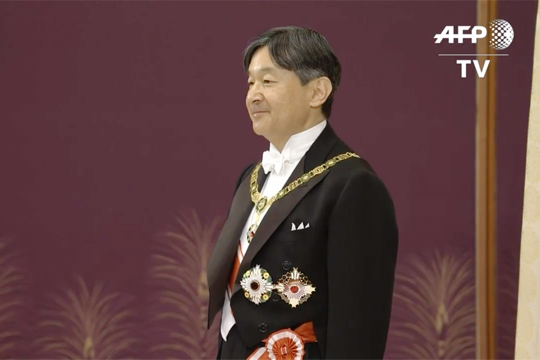 Новый император Японии принес присягу