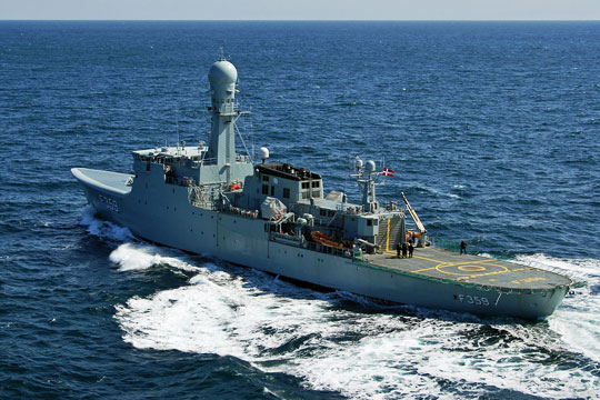 Семь кораблей НАТО вошли в Балтийское море