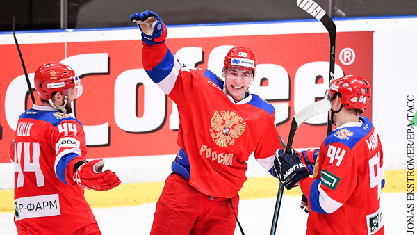 Сборная России по хоккею выиграла Еврохоккейтур
