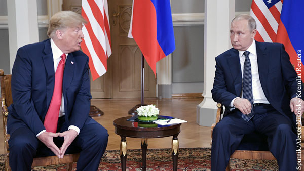 США запросили переговоры Путина и Трампа