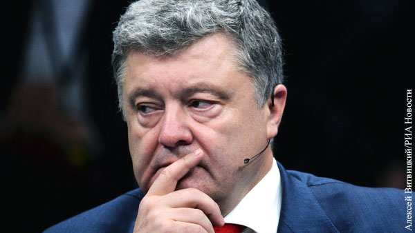 На Украине объяснили, почему Порошенко стал «мертвым гусем»