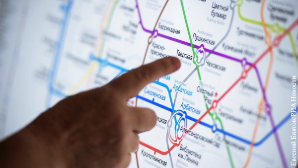 «Яндекс» показал альтернативную карту метро Москвы