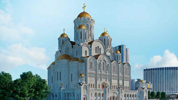 Строительство храма в Екатеринбурге приостановлено