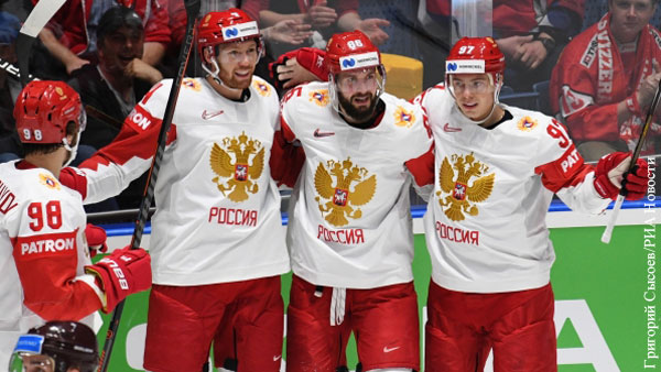 Сборная России победила латвийцев и вышла в четвертьфинал ЧМ по хоккею