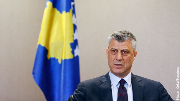 Лидер Косово объяснил задержание россиянина