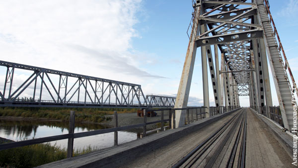 В России украли железнодорожный мост