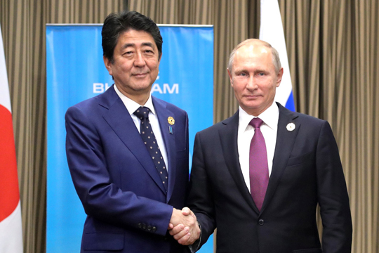 Лавров анонсировал встречу Путина и Абэ на полях саммита G20 в Осаке