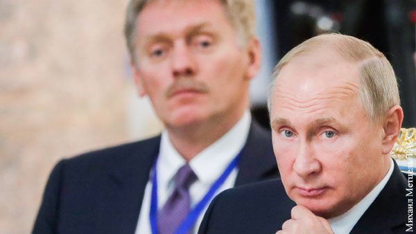 Песков рассказал о формировании рейтинга Путина