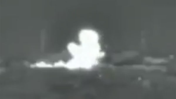 Опубликовано видео израильского удара по Сирии