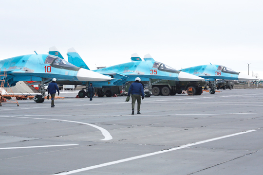 Началось формирование второй эскадрильи Су-34 под Челябинском